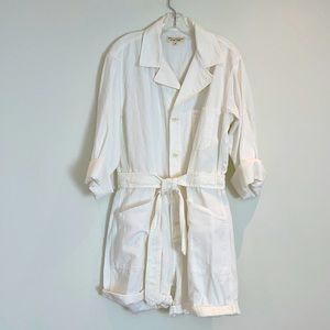 Nili Lotan Ariana tie-front playsuit